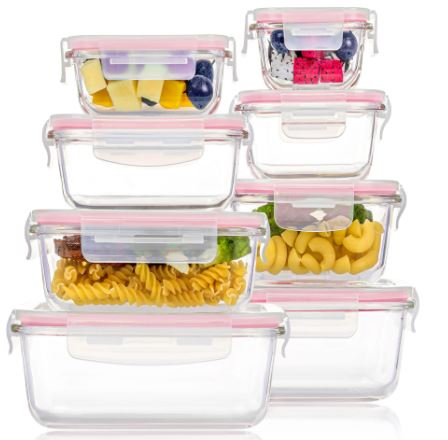 Microwaveable Heating Glass Lunch Box
