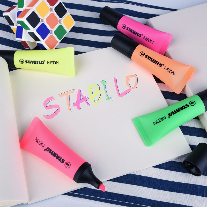 Stabilo Neon Highlighter Markers - Creative 72 Pack