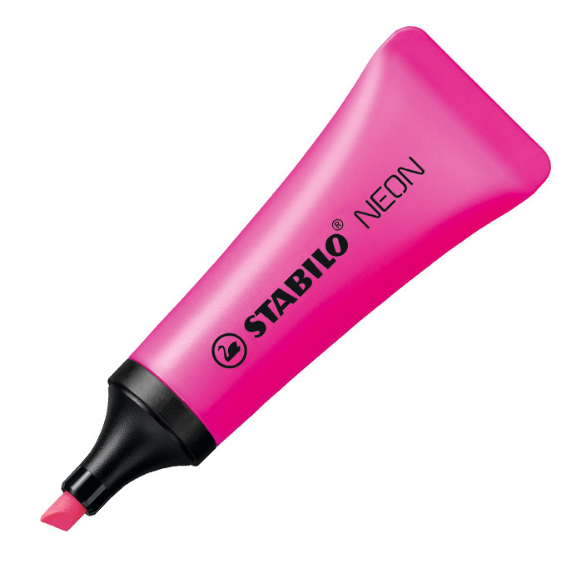 Stabilo Neon Highlighter Markers - Creative 72 Pack